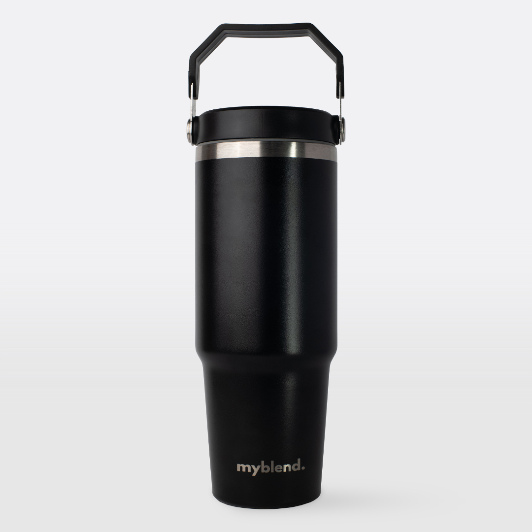 MyBlend® Steel Tumbler Flip Straw