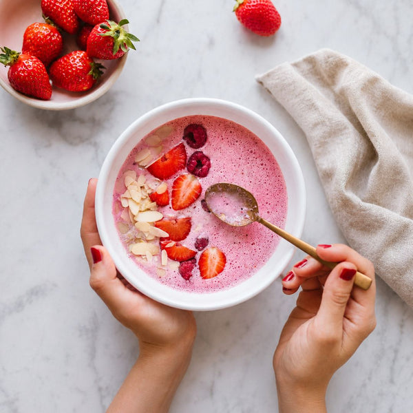 Strawberry Banana Smoothie Bowl
