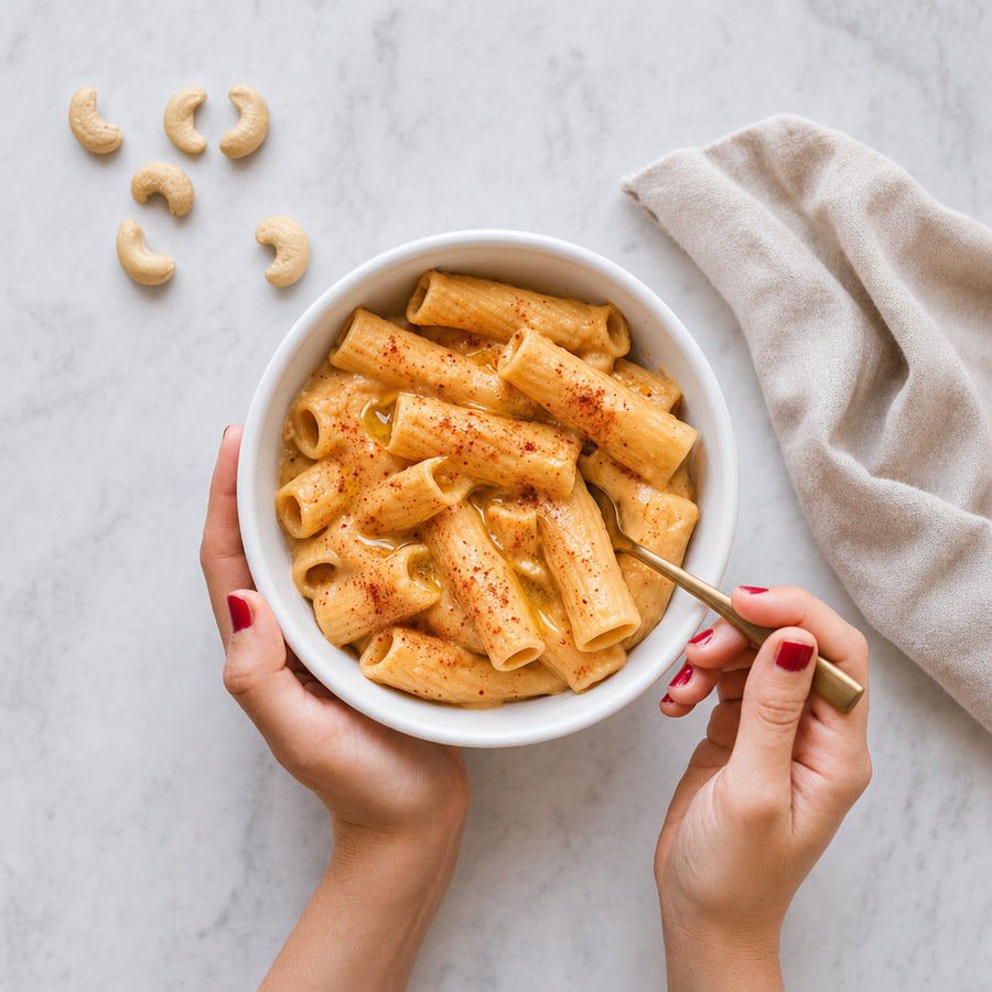 Carrot Cashew Pasta Sauce