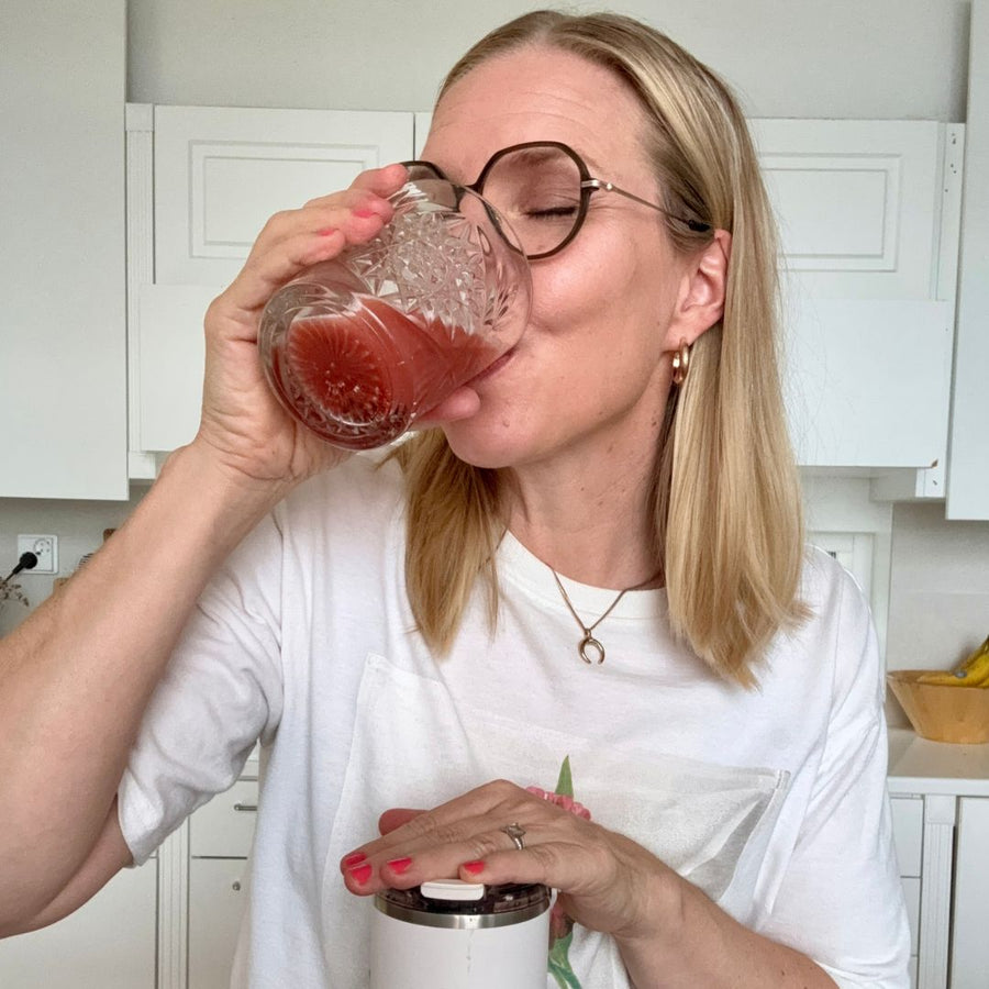 Från ingredienser till smoothie på 30 sekunder